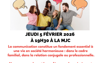 Mini conférence : les clés pour une communication apaisée.