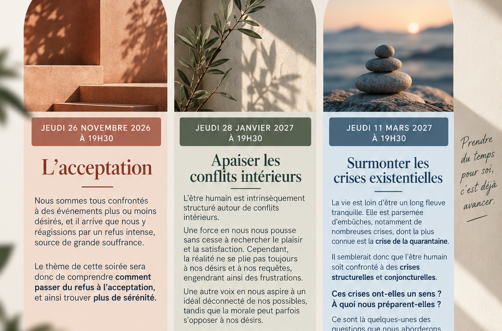 Conférences à la MJC de Saint-Martin-la-Plaine